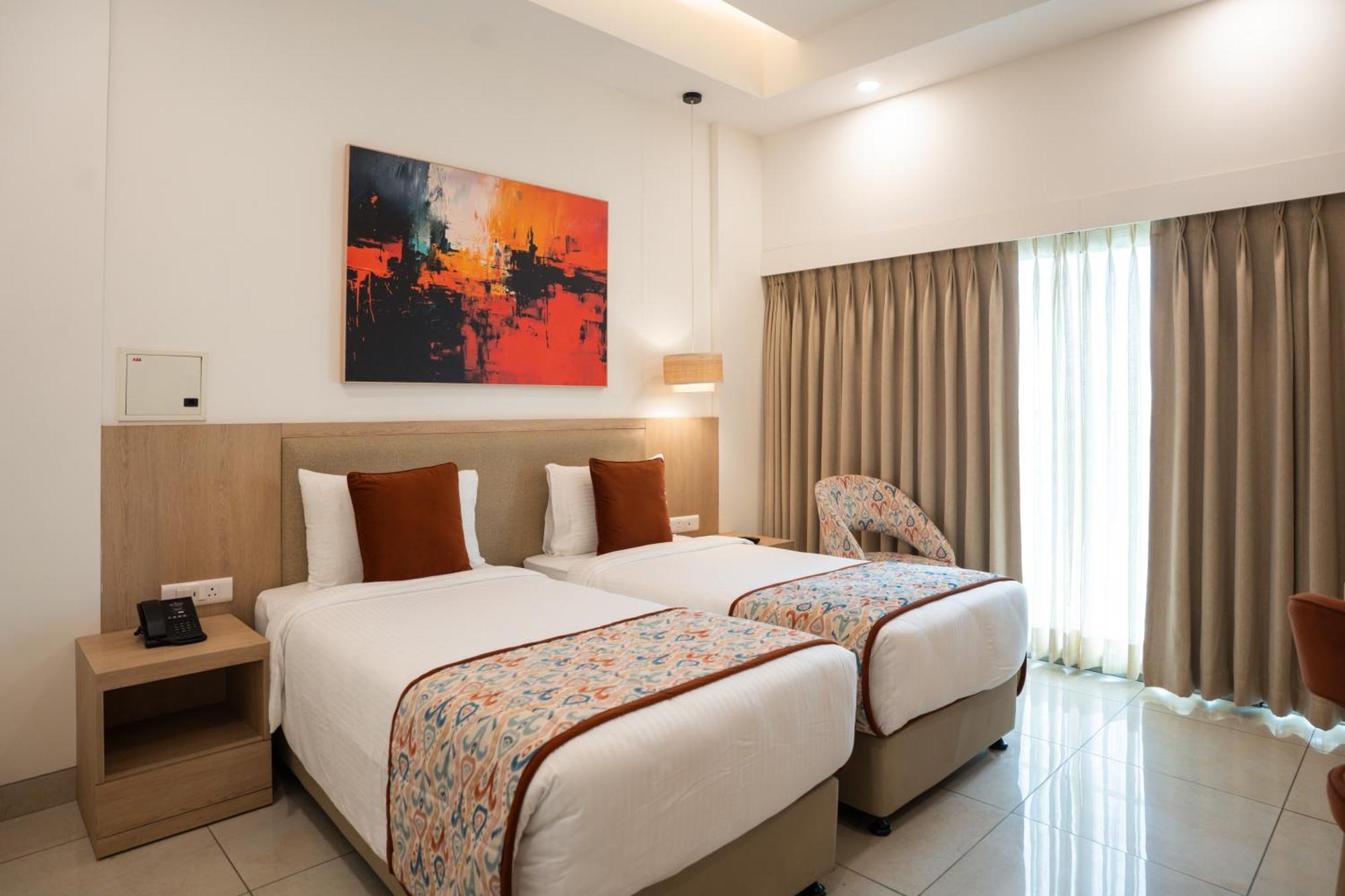 Ar Suites Klj Square Gurgaon Zewnętrze zdjęcie
