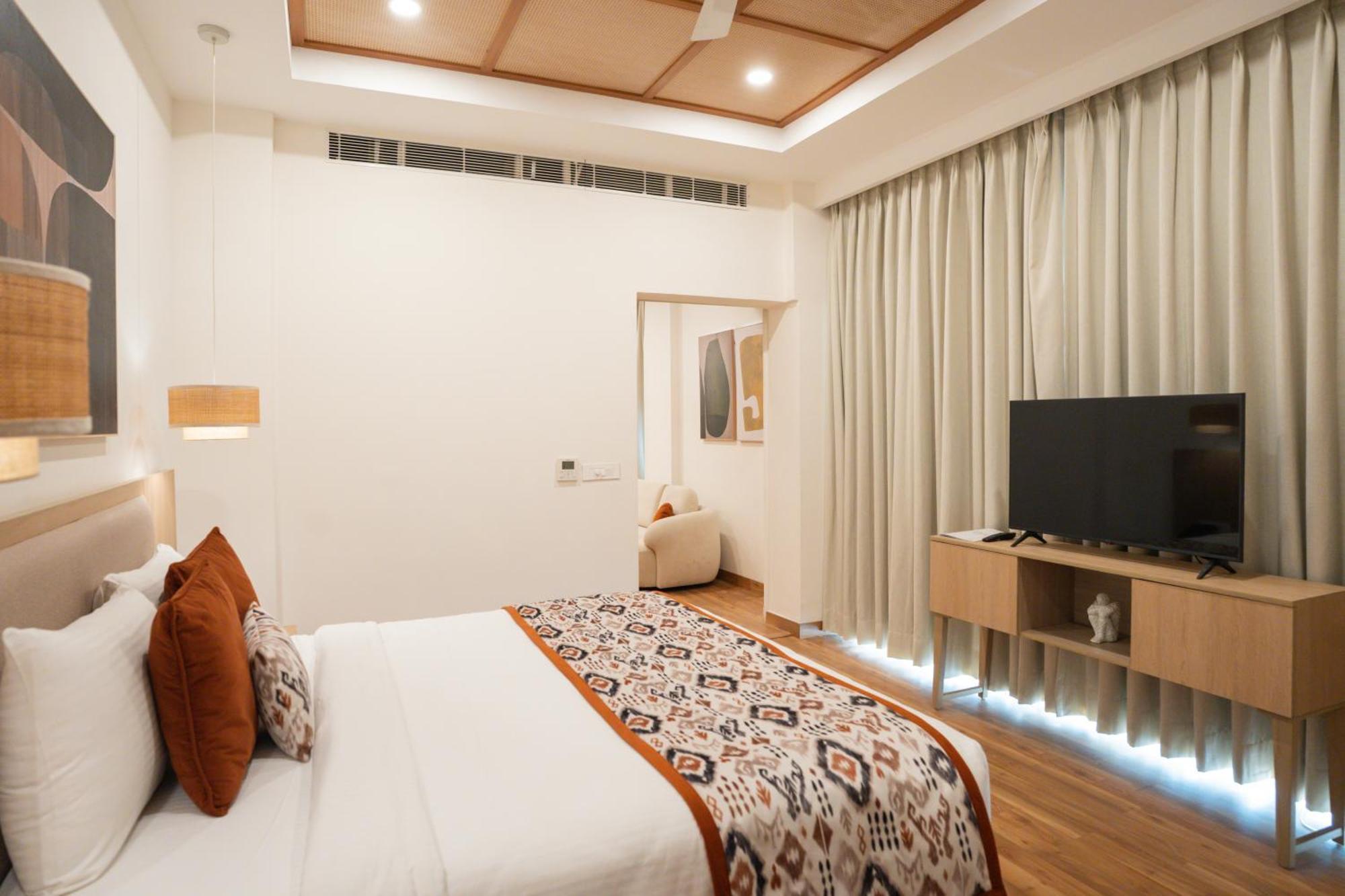 Ar Suites Klj Square Gurgaon Zewnętrze zdjęcie
