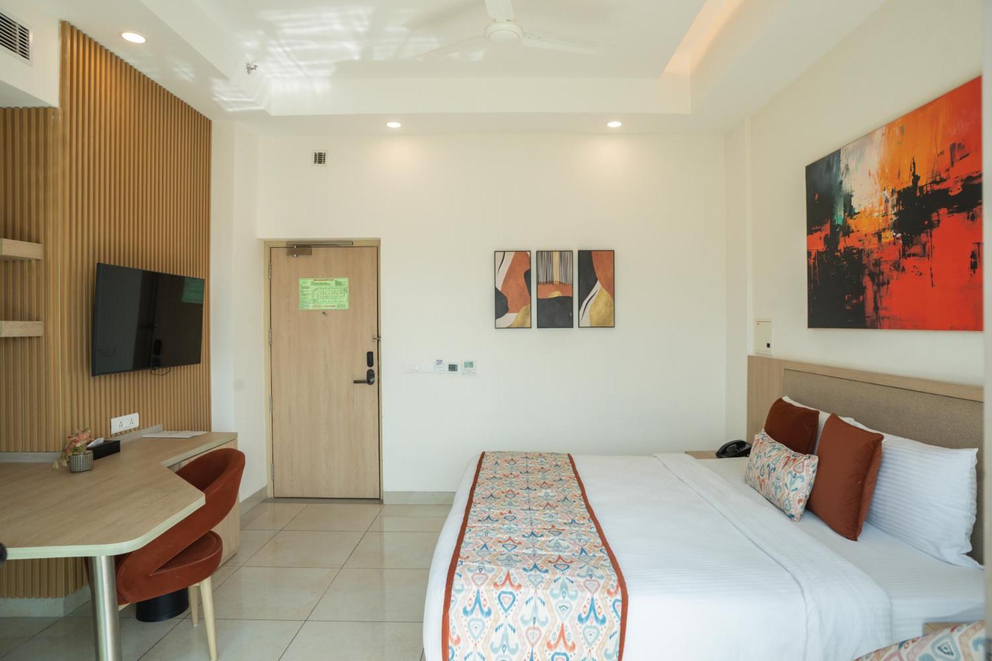 Ar Suites Klj Square Gurgaon Zewnętrze zdjęcie